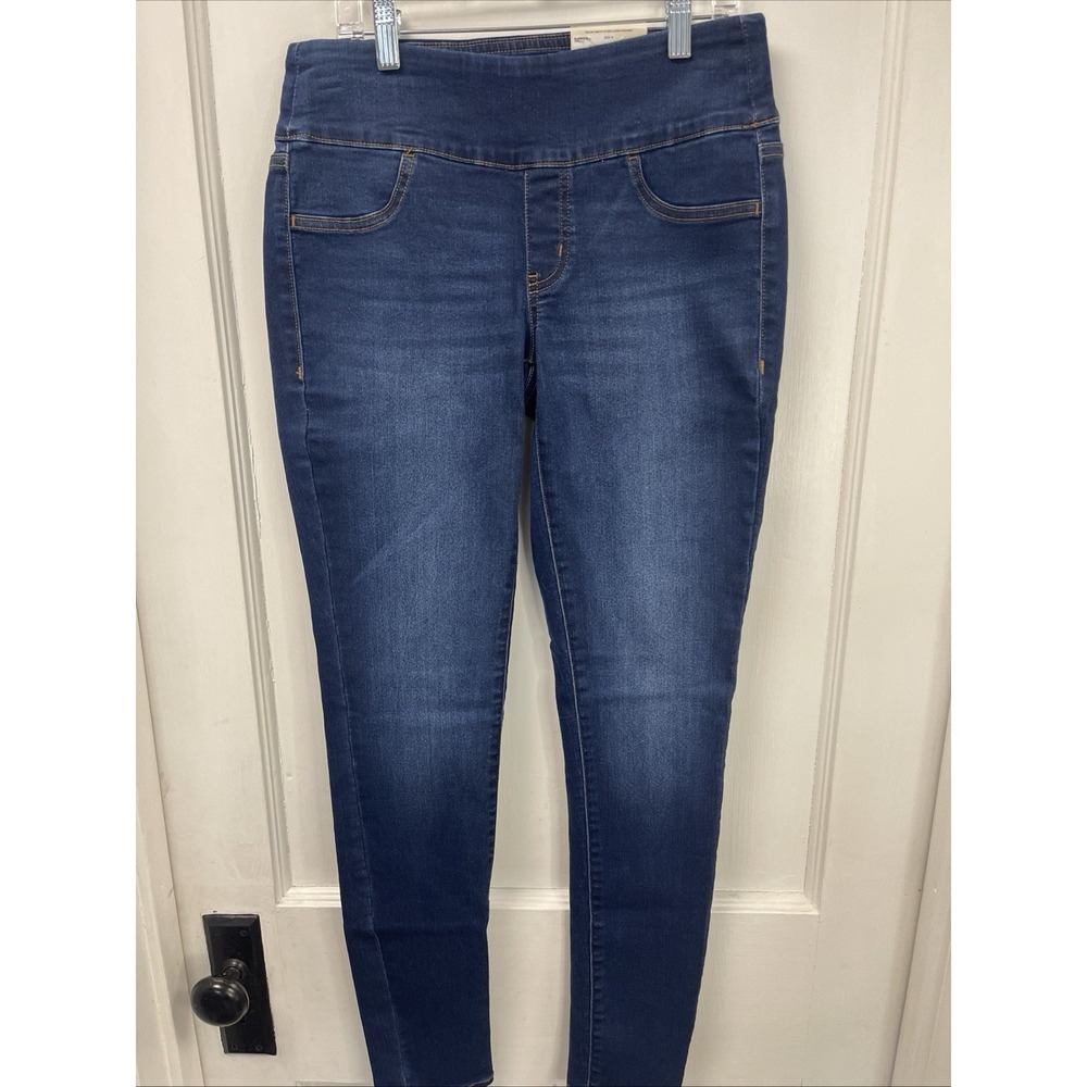 NWT SO Womans Juniors Midrise Skinny Jeans Size M Blue Denim Stretch